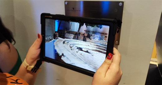 Augmented reality tech shows children how crime scene investigation works