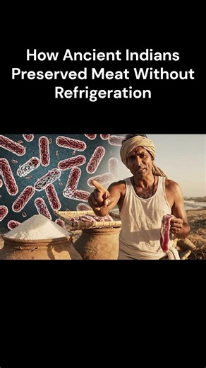 How Ancient Indians Preserved Meat Without Refrigeration #ancientindia #meat #preservation