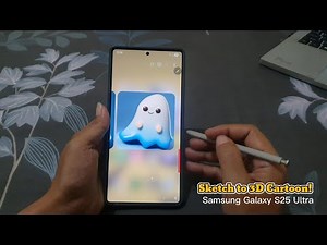 How to Turn S Pen Sketches into 3D Cartoons on Samsung Galaxy S25 Ultra