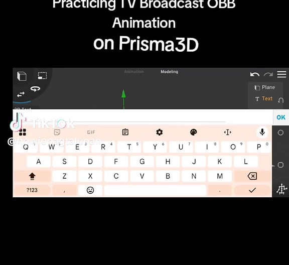 Practicing TV Broadcast Animation with Prisma3D