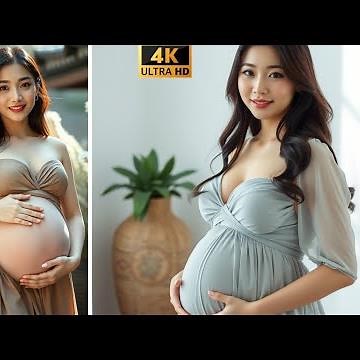 Ai Lookbook Korean pregnant girl \\ The Mother Love #aiart