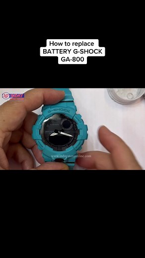How to Replace GA-800 G-SHOCK Battery