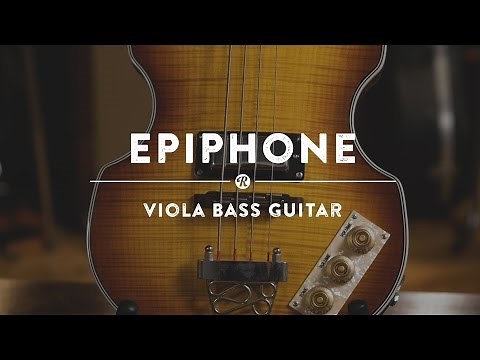 Epiphone Viola Bass Guitar | Reverb Demo Video