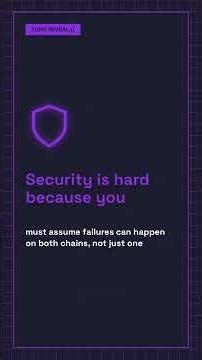 Cross-chain communication means sending information and value between different blockchain networks,