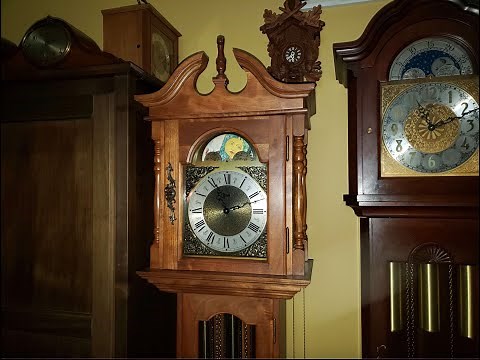 The inside review of the 1980 Emperor Westminster Chime Grandfather Clock