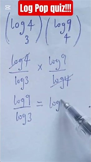 logarithm pop quiz!!!