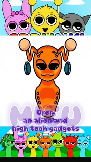 SPRUNKI REDESIGN in My Style! #incrediboxsprunki #brainrot