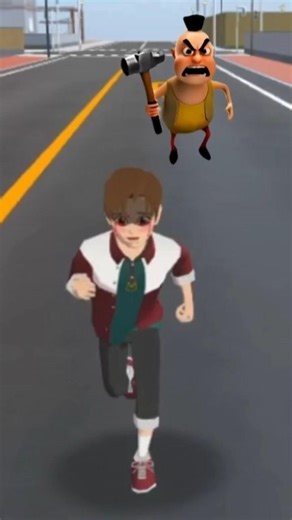 Yut_Chased_by_Hand_Zombie_and_Lion_🦁😱___Parents_Ignore_Cries___Sakura_School_Simulator