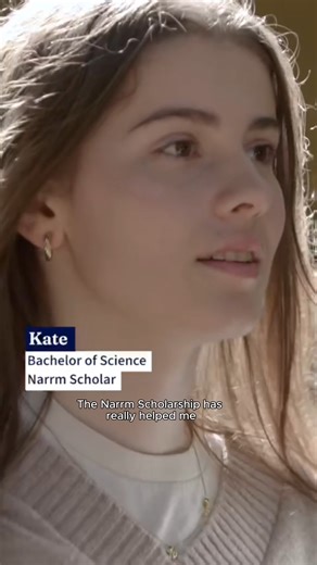 1.3K reactions · 69 shares | Kate is from a regional town and the first in her family to attend university. With support from the Narrm Scholarship Program, she’s now studying a Bachelor of Science at the Faculty of Science at Melbourne. Her story shows the impact of opportunity and the importance of supporting talented students from regional, and remote communities. Watch Kate’s story → https://youtu.be/7szg-bqrAkU | The University of Melbourne | Facebook