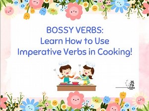Bossy Verbs (Imperative Verbs) Lesson PowerPoint - Editable