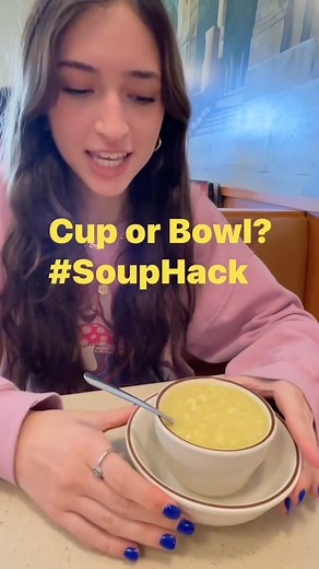 2.3K views · 24 reactions | Don't let the restaurants fool you! Cup or Bowl? Its the same thing! #Restaurant #Menu #hacks | Steve J | Facebook