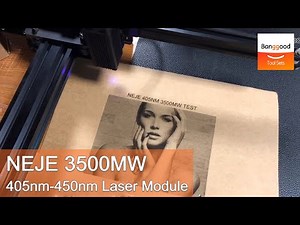 NEJE 3500mW Laser Module Various Focus PWM Modulation for NEJE Master Laser Engraver - Banggood.com