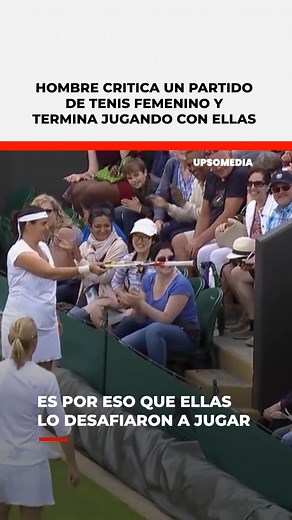 Un momento gracioso de Wimbledon que dejó de lado toda tensión | Cracks