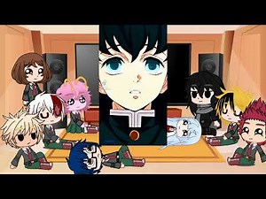 BNHA react to deku past life (deku as muichiro)