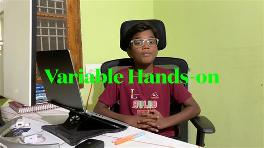 Rakshith Prabha on Instagram: "Variables hands-on in C++, learned from @eduprogramming (@prabha.janagama ). We have covered basic variable concept, variable declaration, variable initialisation and a few key points about variables. Check out the full video: https://youtu.be/H3gM6_X9Uns?si=8i0zJ4Lie30pGBUv #variables #handson #programminglife"