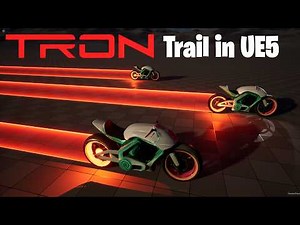How to Create a Tron Trail in Unreal Engine (Tutorial)