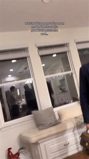 good thing we won because mom would have never lived down making shave that mustache 😭😂 #theaguilars | Natalie n the Aguilars