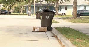 Thieves watching curbs for empty gift boxes