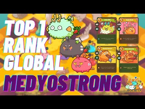 TOP 1 RANK GLOBAL | MEDYOSTRONG | AXIE INFINITY ARENA GAMEPLAY