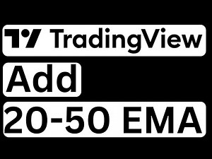 How to Add 20 and 50 EMA on TradingView - Easy to Follow
