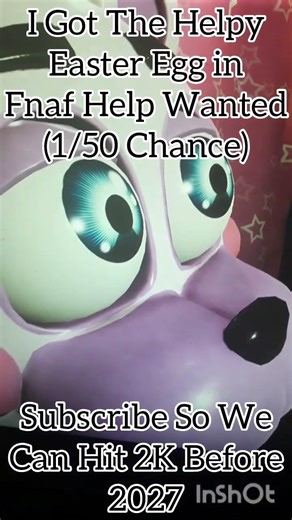 I Got the Helpy Easter Egg In #fnaf #helpwanted (1/50 Chance) #fnaf2 #fnaf3 #fnaf4 #fnafsl #fnaf6