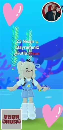 23 Nisan Egemenlik ve çocuk Bayramınız kutlu OLSUN🫶🇹🇷 #ytdayibenionecikarnolur #pkxd