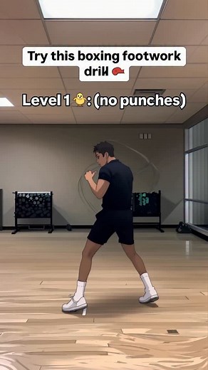 45K views · 4.6K reactions | Try This Boxing Footwork Drill 壘 #boxingcombo #boxing #boxingtraining #anime #workout #training #miketyson #fighter ##footwork #boxingday #boxinglifestyle | Fighttoons | Facebook