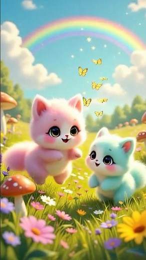 Two Cute Kids Having Fun in the Park | Heartwarming Playtime Moments”😸