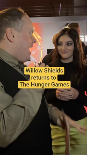 We spoke to Willow Shields who played Primrose Everdeen in The Hunger Games films about how she was feeling re-entering the arena at The Hunger Games on stage! Photos by: @perssonphotography | Radio Times