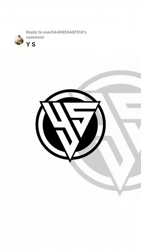 YS Logo Design in Pixellab on Android