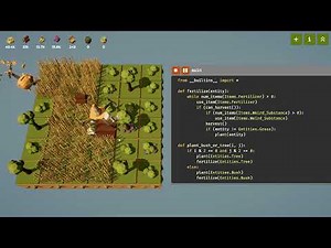 The Farmer Was Replaced: My First Python Code