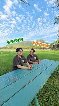 👇Relaxing chat at Kapiolani Park 🌴