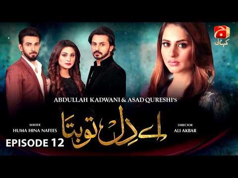 Aye Dil Tu Bata Episode 12 | Ali Ansari - Fatima Effendi - Bilal Qureshi | Geo Kahani