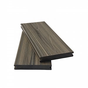 [Hot Item] Smoke Grey Waterproof Composite Decking Board with UV Protection