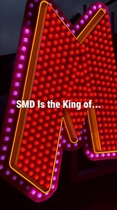 SMD is the king of BIG signs! 👑 Need a new sign? Message us today. #SMDLights #LEDLightingUK #EventLighting #ChristmasFair #WinterFunfair #FestiveVibes | SMD Pixel UK