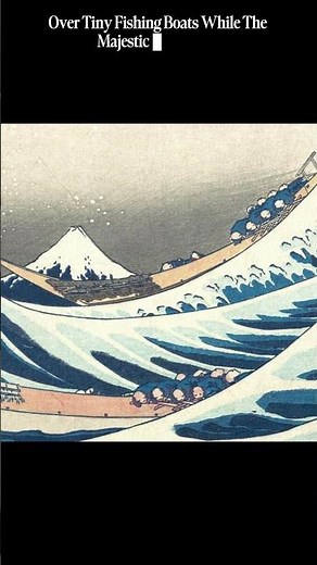 The Wave That Conquered the World | The Great Wave Explained #history #arthistory #famouspaintings