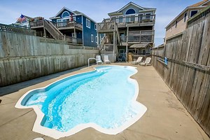 4.7K views · 106 reactions |  High Tide   Nags Head, Outer Banks  Oceanfront!  Pool, Hot Tub, Dog Friendly, & Pool Table!  Keyless entry, linens & towels provided! https://www.outerbanksblue.com/vacation-rentals/high-tide/NH003?nck=obbfacebook | Outer Banks Blue Vacation Rentals | Facebook