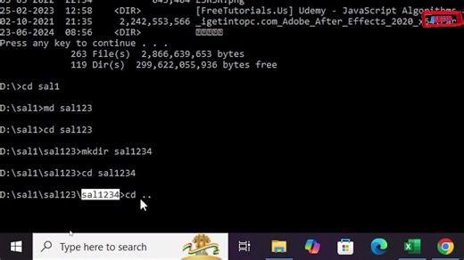 Mastering the CD Command — Move Anywhere in DOS!” #MSDOS #CDCommand #DOSBasics #CommandLine #TechTutorial #FBReels #YouTubeShorts #learncomputerskills | Hyder Ali