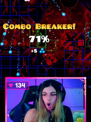 BLOODLUST 71% // Its close chat 🫡 level: Bloodlust [extreme demon] •13k attempts •Top 180 •my 3rd hardest demon #gd #geometrydash #gaming #fyp #bloodlust