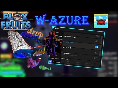 Blox Fruits Script | Get Shark Anchor W-azure Hub - Showcase
