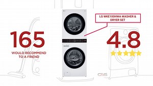 Review Highlights Video for LG WKE100HWA Washer