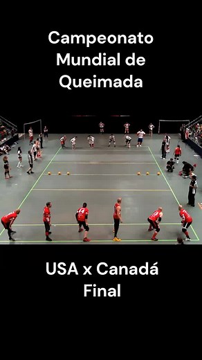 Campeonato de Queimada: USA x Canadá - Highlights