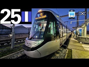 🚊 GVB R-net Amsterdam Tramlijn 25 Cabinerit Remise Legmeerpolder - Station Zuid - Westwijk Cab Ride