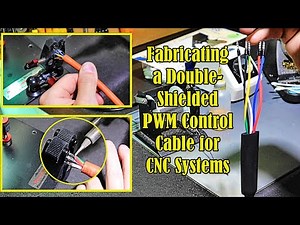 🔧 Step-by-Step: Fabricating a Double-Shielded PWM Control Cable for CNC Systems 🔧