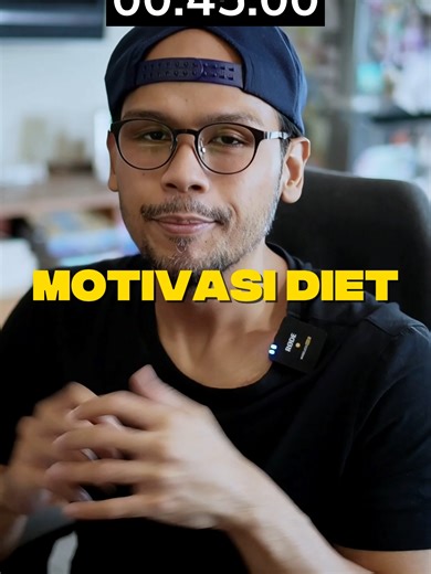 45 detik motivasi diet untuk kamu yang mulai ragu dan lelah. Ingat bahwa diet adalah perjalanan panjang. Nikmati prosesnya. Percayalah bahwa segala perjuangan yang kamu lakukan akan sepadan dengan hasil yang kamu dapatkan. Semangat para pejuang diet! #diet #obesitas #sehat #olahraga #fyp ⭐Mantan obesitas 146kg ⭐Pengalaman diet lebih dari 15 tahun ⭐Certified Advanced Fitness Trainer (CAFT) ▶️Follow dan like untuk mendapatkan informasi tentang diet dan olahraga yang sehat dan mudah. ▶️DM untuk ker