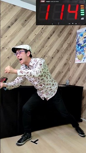 ZUN shooting the Master Spark with all his might.