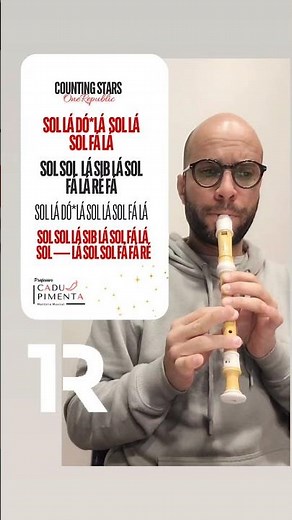 Counting Stars| One Republic na flauta doce ✨️