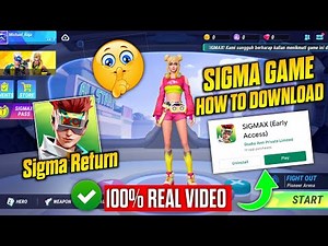 sigma game download | sigma game download kaise karen | How to download sigmax game