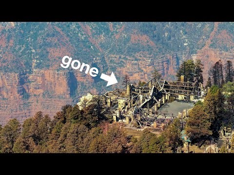 Grand Canyon Rim to Rim Fire Update 2