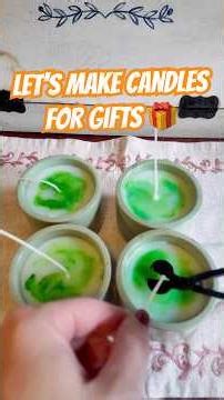Homemade Candles | Just In Time For Christmas | Gift Of Love #christmas #candle #homemade #gifts